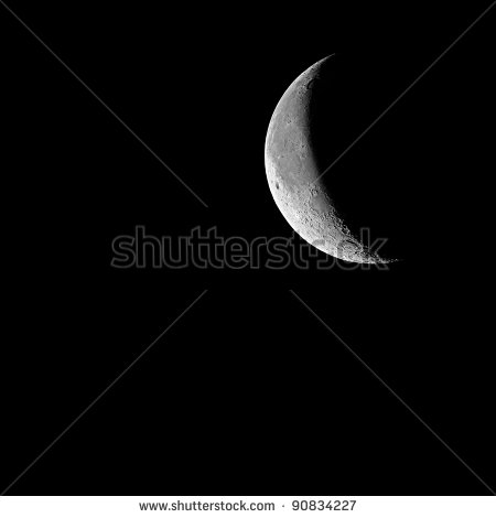 Last Quarter Moon Clipart First Quarter Moon With