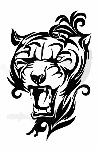 Tiger Head Clip Art At Clker Com   Vector Clip Art Online Royalty