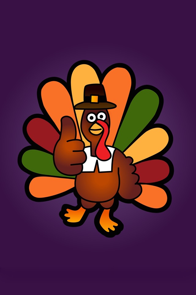 Cartoon Thanksgiving Wallpapers For Iphone4 4s   Picfish