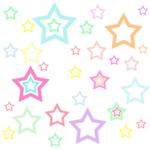 Backgrounds   Starry   Pastel Rainbow Star Background
