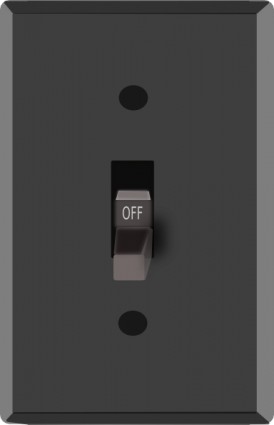 Light Switch Off Clip Art Free Vector In Open Office Drawing Svg