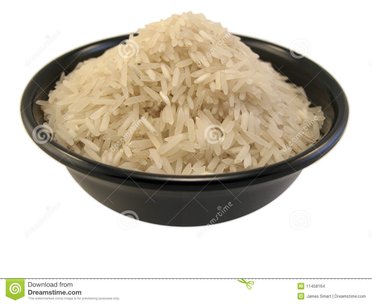 Rice Clip Art Bowl Of Rice Shot In A White