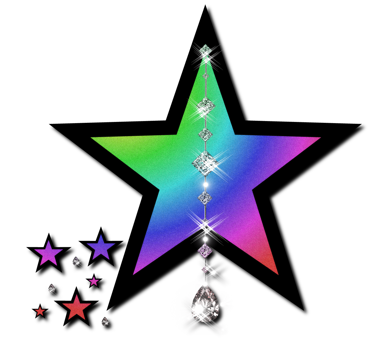 Silver Glitter Star Clipart   Clipart Panda   Free Clipart Images