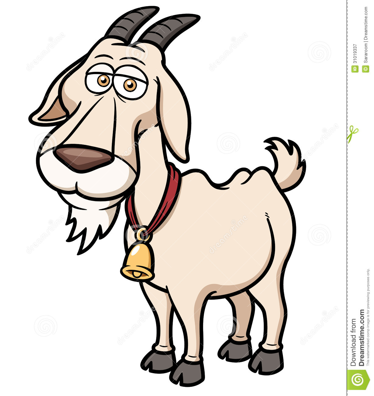 Goat Cartoon Royalty Free Stock Photography   Image  31019337