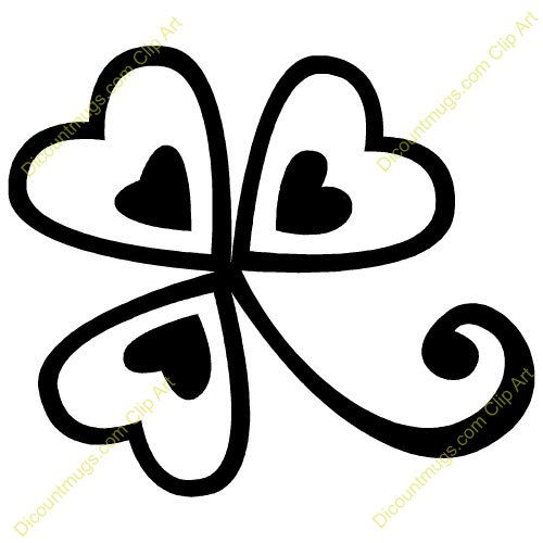 Name 3 Leaf Clover Hearts Description 3 Leaf Clover Hearts With Small