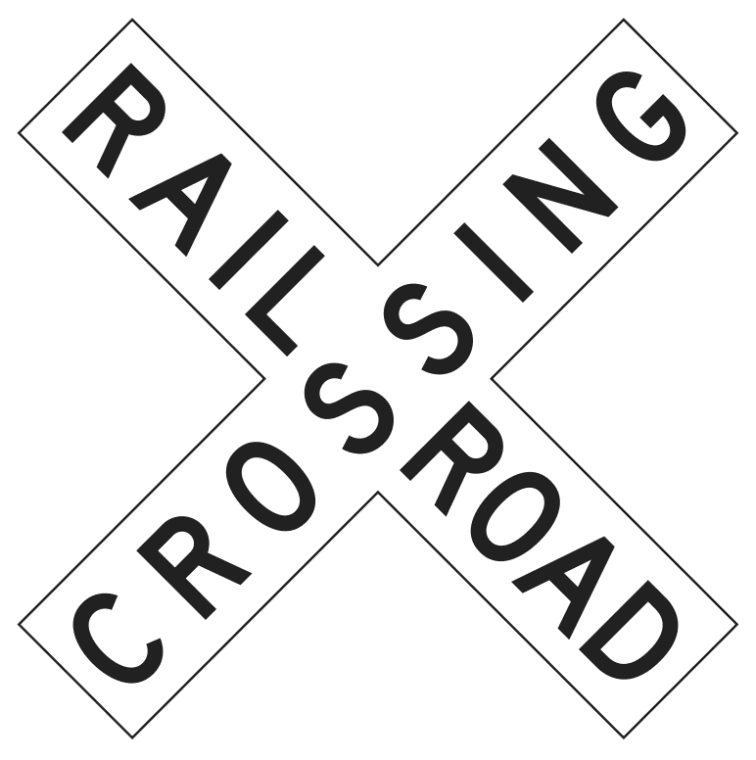 Railroad Crossing Sign    Page Frames Full Page Signs Traffic Signs 1