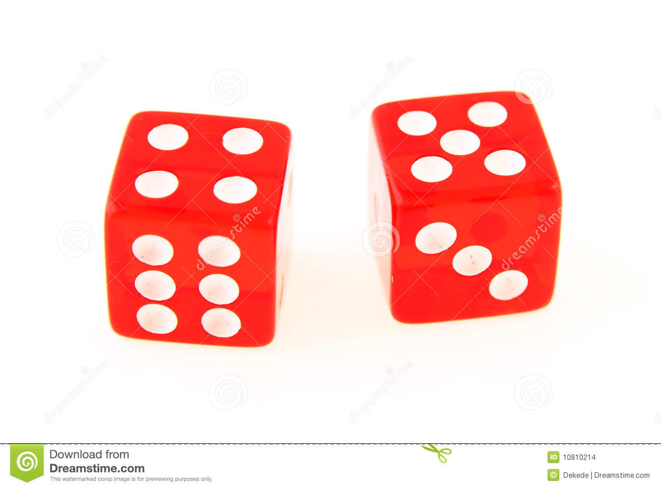 Stock Images  2 Dice Close Up   Showing The Numbers 4 And 5  Image    