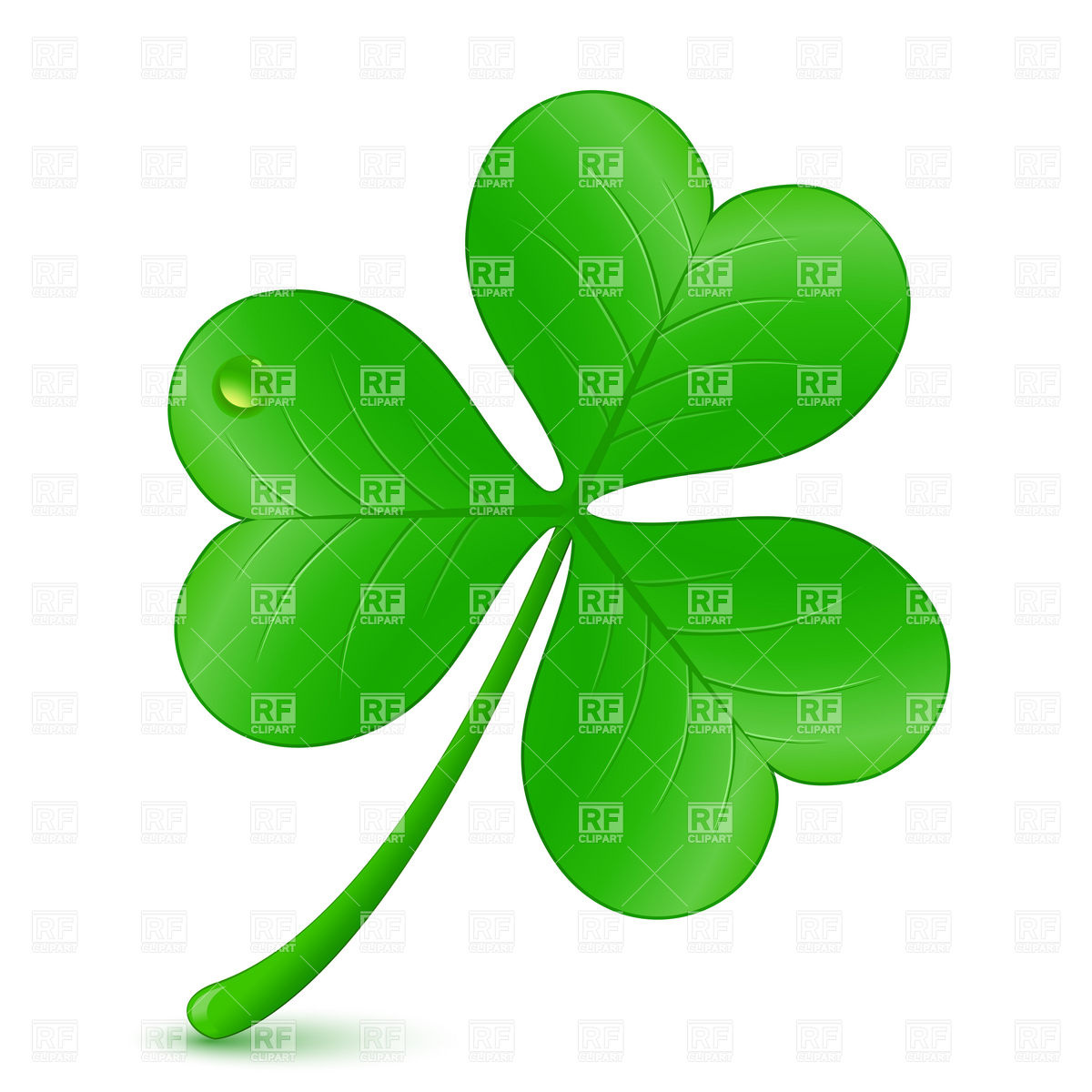 Three Leaf Clover St  Patrick S Day Symbol 5573 Holiday Download