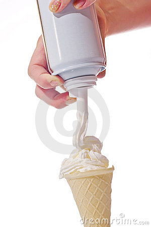 Whipped Cream Can Clip Art     Free Stock Photography    