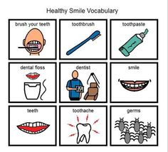 Healthy Smile Picture Vocabulary More
