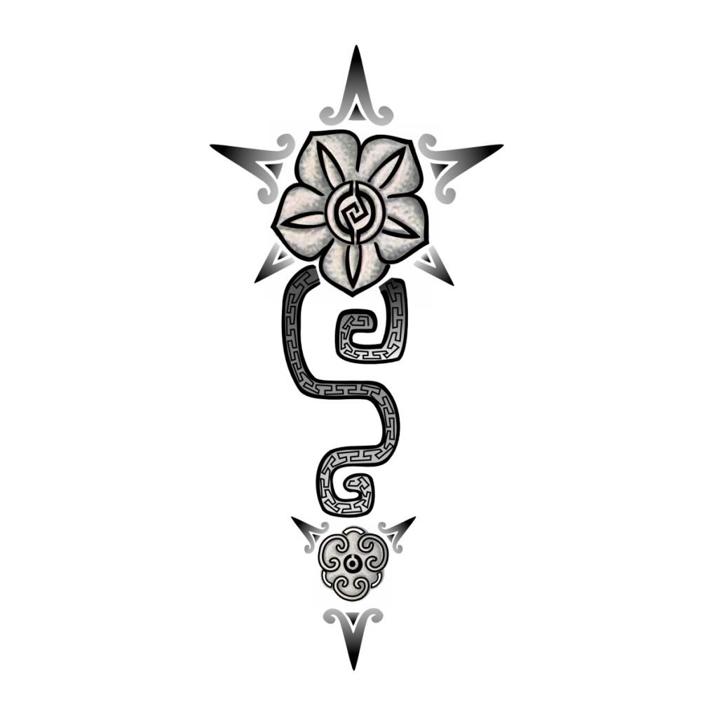 11 Aztec Flower Tattoo   Free Cliparts That You Can Download To You
