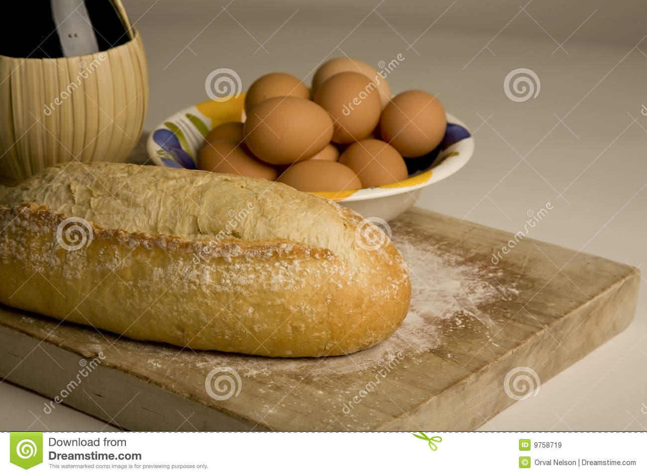 Artisan Bread On Cutting Board  Royalty Free Stock Images   Image
