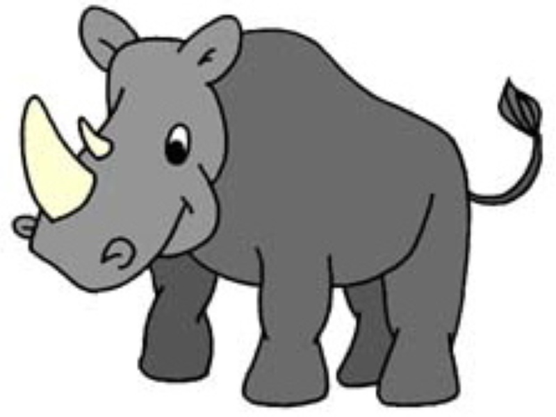 Cartoon Rhino   Clipart Best
