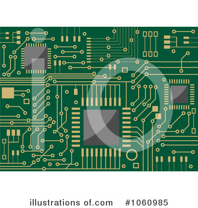 Circuit Board Clipart  1060985 By Seamartini Graphics   Royalty Free