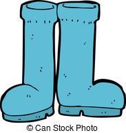 Rubber Boots Vector Clip Art Royalty Free  1154 Rubber Boots Clipart