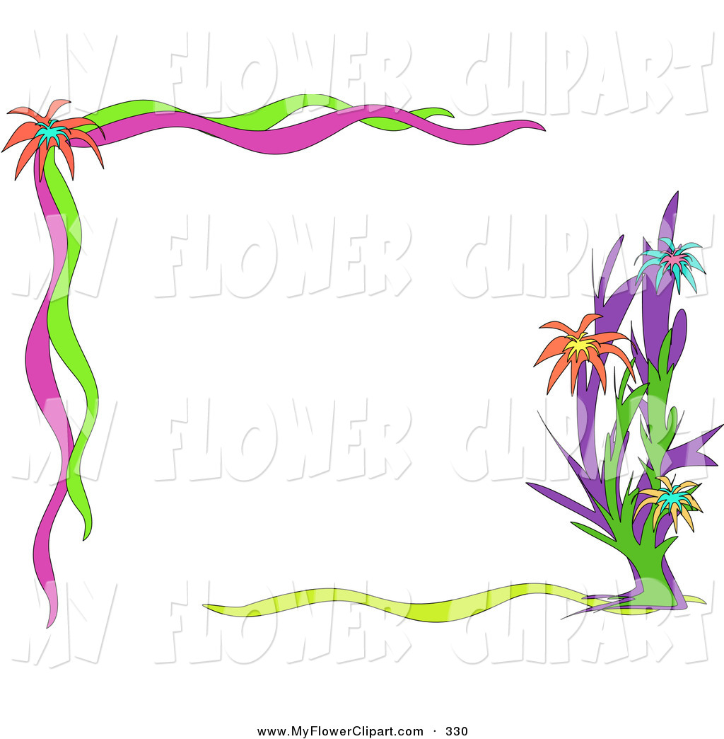 Displaying 14  Images For   Garden Clipart Border