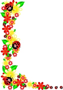 Garden Clipart Image Flowers And