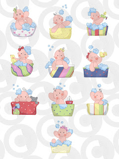 Bath Time Babies Clip Art Babies In Bath Bath Time Clip Art Baby
