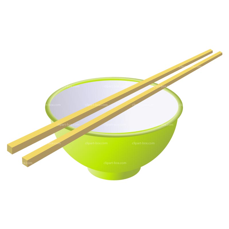 Clipart Rice Bowl   Royalty Free Vector Design
