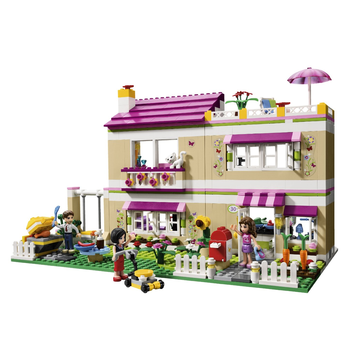 Kids Building Toys   Lego Friends Olivia S House Clipart   Free