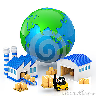 Manufacturing Clipart  Manufacturing Plant Icon  Factory Clipart