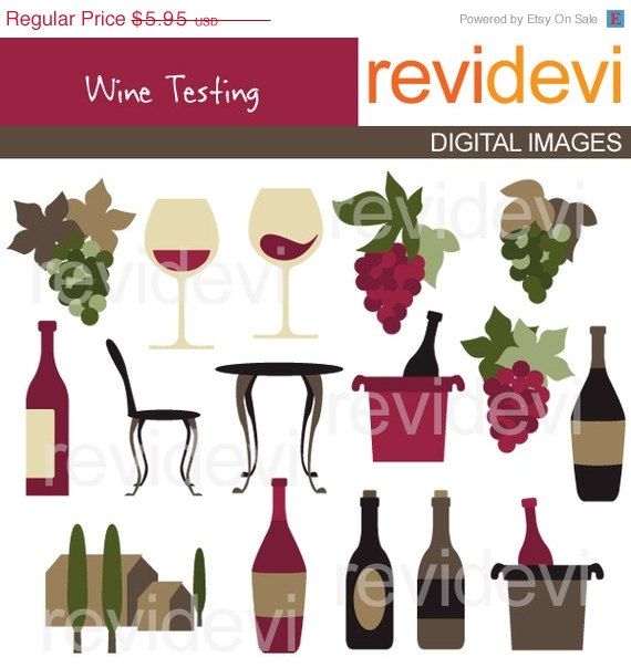 30  Off Sale Wine Tasting Clipart 07200   Commercial Use Graphic Clip