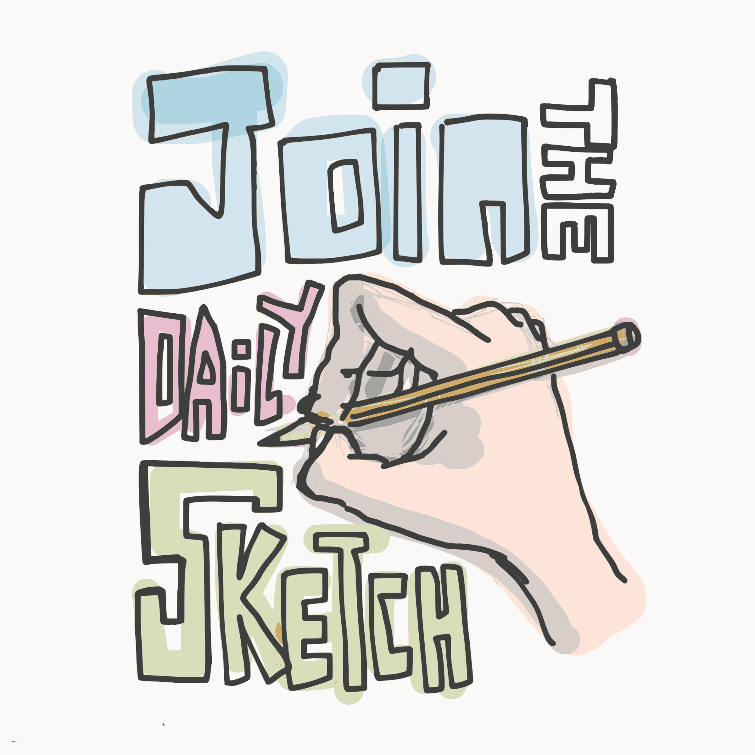 Join The Dailysketch By Openclipart