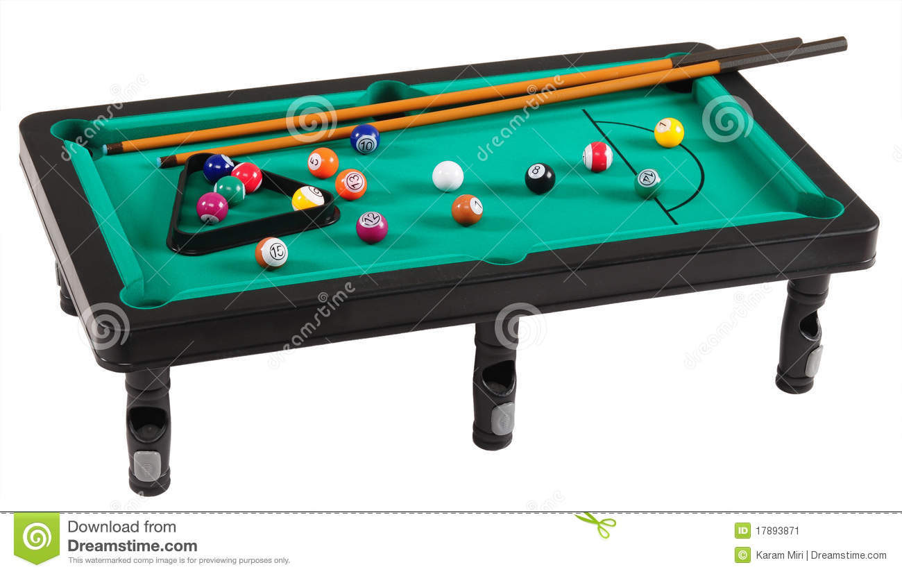 Pool Table Clip Art Green Billiard Table With