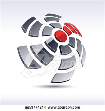 Boat Propeller Clipart Abstract 3d Propeller Icon
