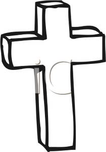 Cross Clipart Black And White Black And White Cross 091222 172467