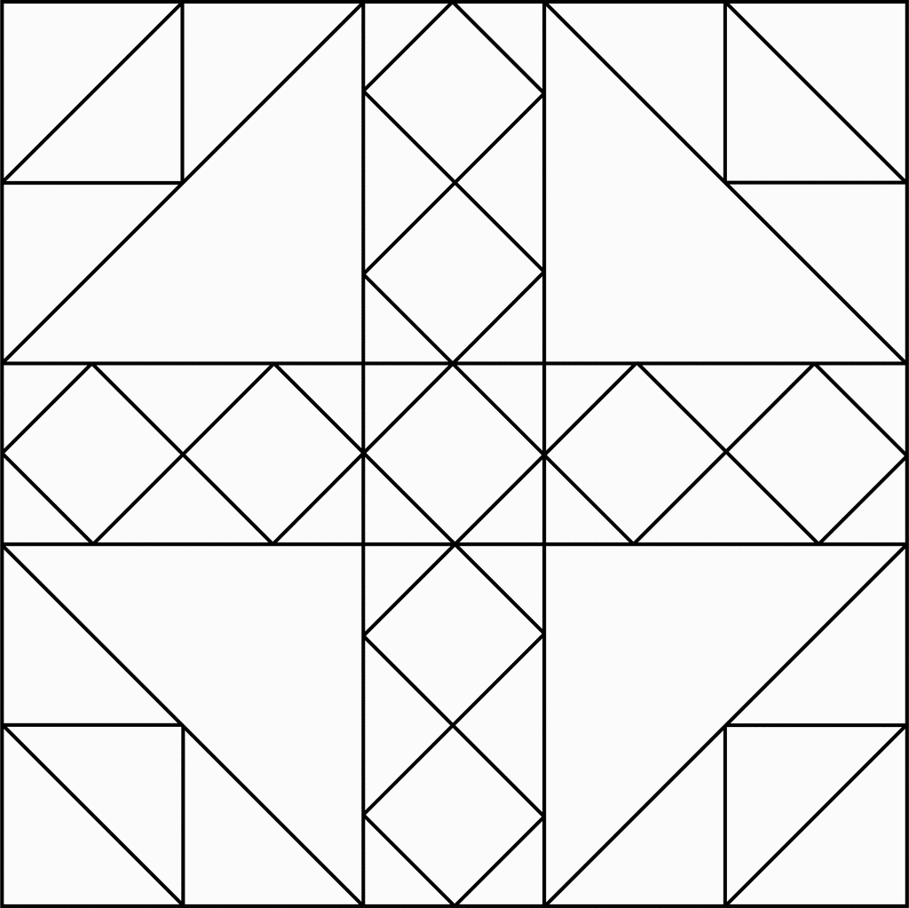 Geometric Block Pattern 84   Clipart Etc