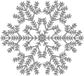 Preschool Winter Crafts Snowflake Cutting Activity