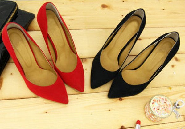 Simple High Heels Pointed Shoes Pumps Sexy Women Single Shoes Free Jpg