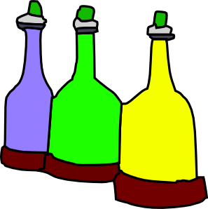 Cartoon Bottles Clip Art At Clker Com   Vector Clip Art Online    