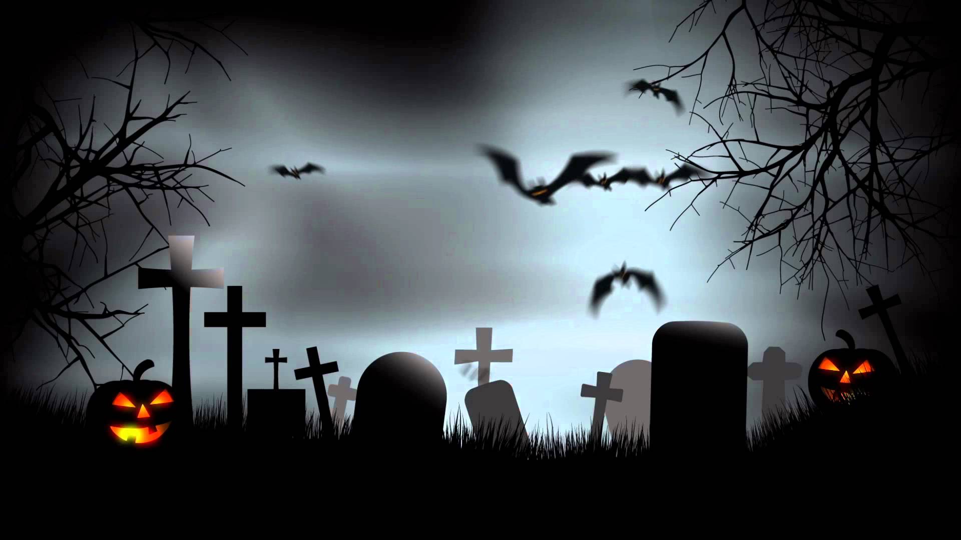 Halloween Graveyard Background After Effects Template   Youtube