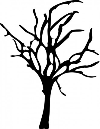 Halloween Small Dead Tree Free Vector In Open Office Drawing Svg