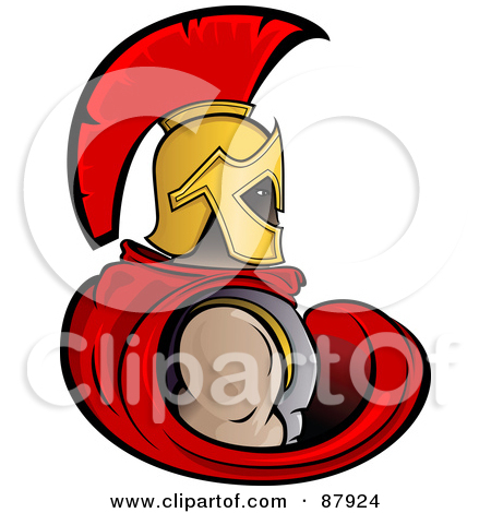 Royalty Free  Rf  Spartan Helmet Clipart   Illustrations  1