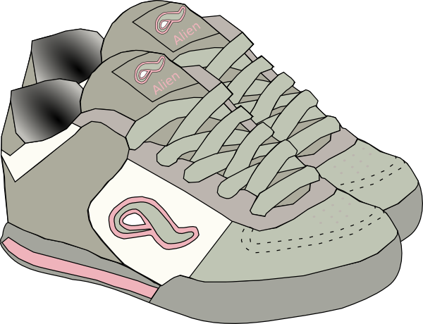 Clothing Shoes Sneakers Clip Art At Clker Com   Vector Clip Art Online