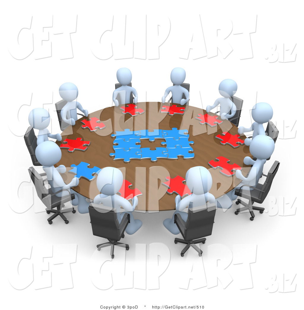 Group Meeting Clip Art