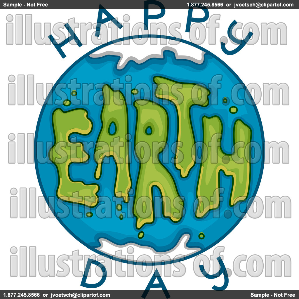Earth Day Clip Art Royalty Free Rf Earth Day Clipart Illustration By
