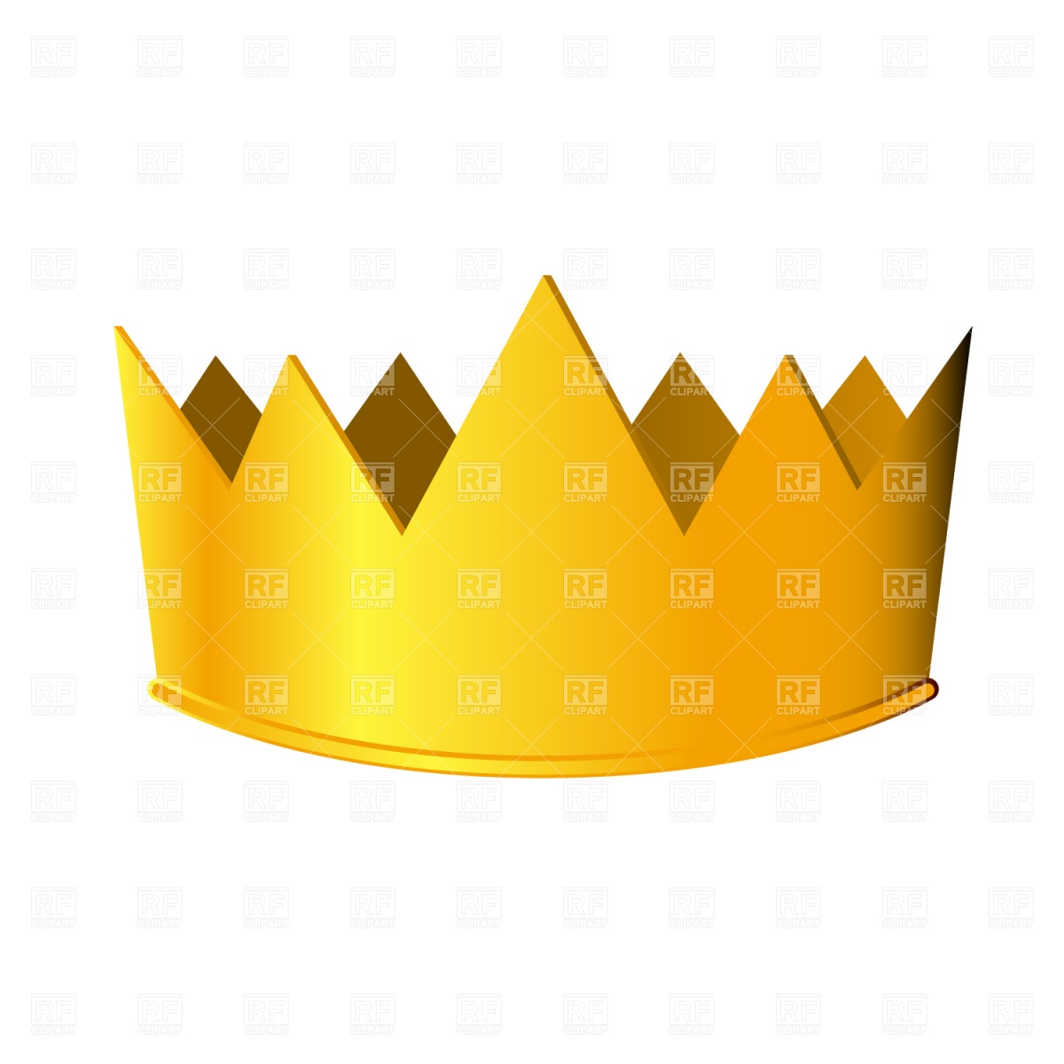 Golden Crown 1092 Objects Download Royalty Free Vector Clipart  Eps