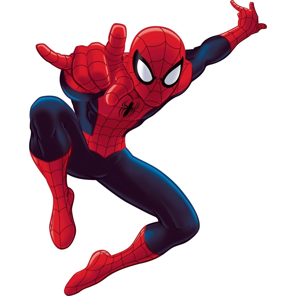 New Giant Ultimate Spiderman Wall Decals Spider Man Room Stickers Boys