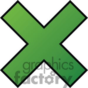 Royalty Free Multiplication Sign Clipart Clipart Image Picture Art    