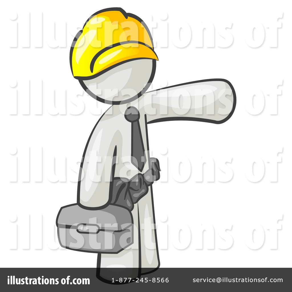 Royalty Free  Rf  Construction Clipart Illustration By Leo Blanchette