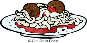 Cartoon Spaghetti And Meatballs Clipart   Free Clip Art Images