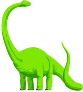 Green Colored Dinosaur Clip Art At Clker Com   Vector Clip Art Online