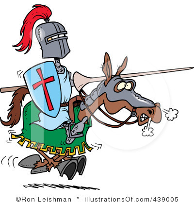 Royalty Free Knight Clipart Illustration 439005
