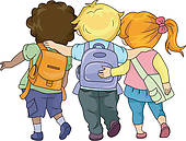 Walking Together Illustrations And Clipart