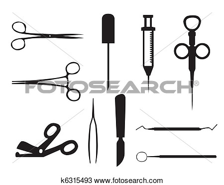 Clipart   Medical Instruments  Fotosearch   Search Clip Art