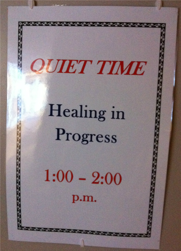 Quiet Signs For Hospitals Quiet Time Sign Hospital